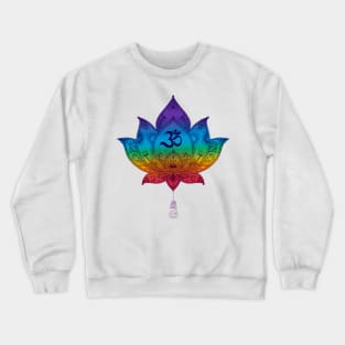 Chakra lotus flower Crewneck Sweatshirt